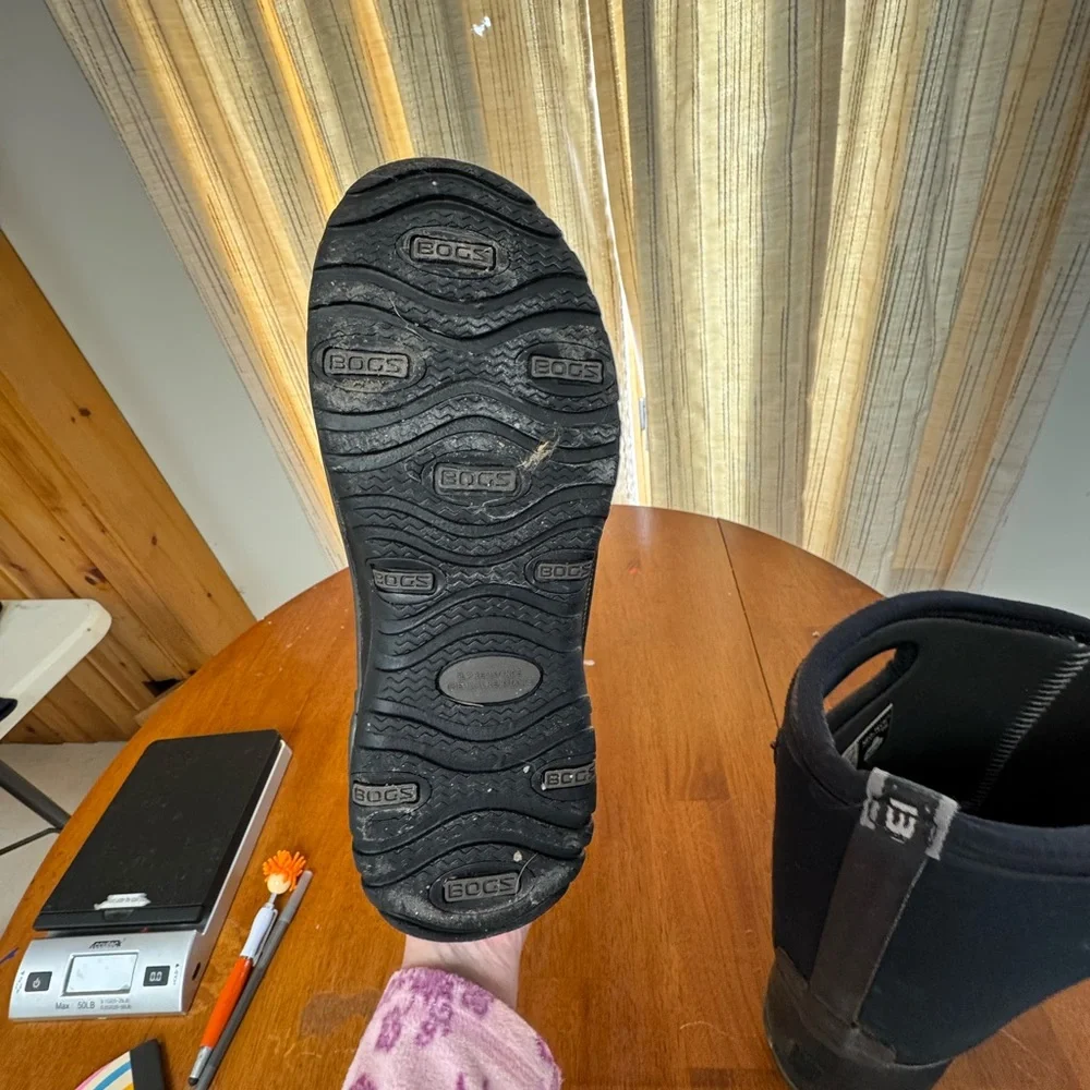 Black Bogs ultra high Waterproof Boots Neo Tech size US 9 - Picture 7 of 7